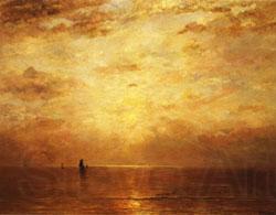 Hendrik Mesdag Setting Sun Spain oil painting art
